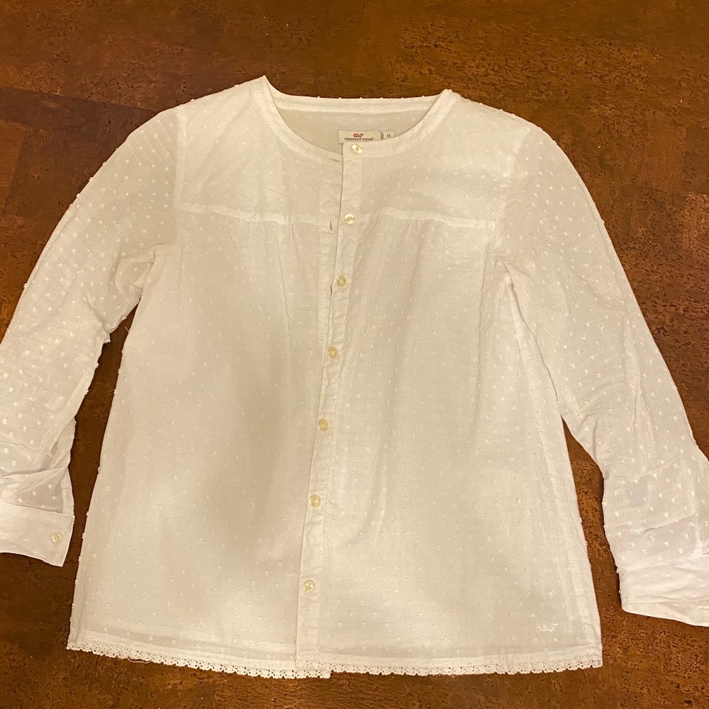 Vineyard Vines White Button Down